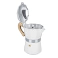 thumbnail image 2 of Cafetera para cocina, cafetera Moka para cocina, cafetera Moka de aluminio para el hogar, 150ml, 3 tazas, 2 of 10