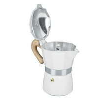300ml 6 Cups Stovetop Coffee Maker Stovetop Moka Pot Aluminum Moka Coffee Pot for Home Kitchen