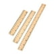thumbnail image 1 of Regla de madera de 3 piezas, herramienta de medición, recta, herramientas de dibujo profesionales, reglas de medición de 2 escalas para ingenieros, ar, 1 of 9