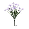 thumbnail image 2 of Ramo artificial de orquídeas de primavera con follaje para bodas, decoración del hogar y centros de mesa para eventos: tallos florales de plástico de aspecto realista para jarrones, mesas o arreglos, 2 of 6