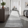 thumbnail image 2 of VUNATE 2'x8' Area Rugs for Living Room Washable Rugs Modern Abstract Area Rug Soft Contemporary Neutral Carpet Indoor Rug for Bedroom Dining Room Office Foldable Nonslip Rug Light Gray, 2 of 5