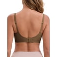 thumbnail image 3 of INSPIRE CHIC Women's Deep V-Neck Wireless Everyday Bras Adjustable Spaghetti Straps Push-Up Seamless Soft Lingerie M Beige, 3 of 4