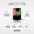 thumbnail image 2 of Bocina Portatil Acteck Glee Pure AP30 Inalambrica Luz LED TWS Negro, 2 of 6