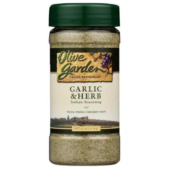 Olive Garden Garlic & Herb HYZ01 Italian Seasoning, 4.5 Ounce