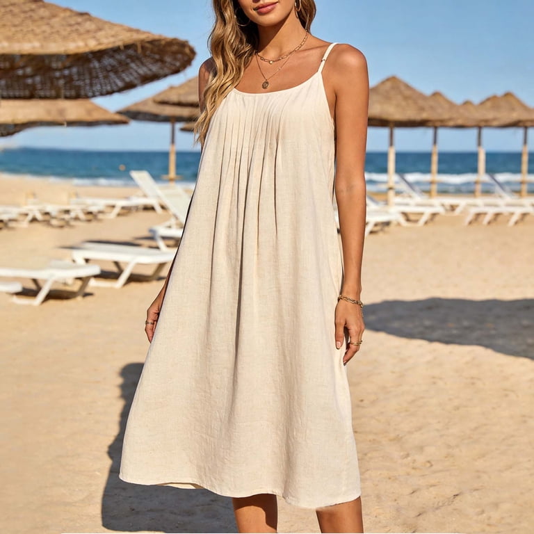 scoop neck a line midi dress Scoop-Neck Mesh A-Line Midi Dress