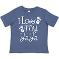 thumbnail image 3 of Inktastic I Love My Yaya Grandchild Boys or Girls Toddler T-Shirt, 3 of 5