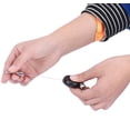 thumbnail image 2 of Jinsinto Retractable Keychains Badge Holder, Extendable Keychain, Stainless Steel Retractable Keyring Key Reel Key Chain 3 Pcs, 2 of 5