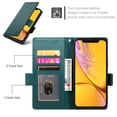 thumbnail image 4 of Designed for iPhone XR Wallet Case, with Card Slots Strong Magnetic Closure PU Leather Flip Fold Shockproof Kickstand Durable Purse Flip Case for iPhone XR - Darkgreen, 4 of 7