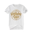 thumbnail image 4 of YUQIN Soft T Shirts Birthday Girl Shirt Kids Toddler Girls Tie Dye T-Shirt Birthday Party Outfits Short Sleeve Crewneck Tees Summer Tops Fashion Tshirts Tops, 4 of 4