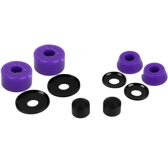 Skateboard Truck Rebuild Kit Soft 91A Bushings Washers Pivot Cups For 2 Trucks