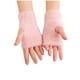 thumbnail image 2 of Guantes de mujer de felpa de color liso, cálidos, de medio dedo, sin dedos, para hombre y mujer, de poliéster, 2 of 4