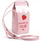 thumbnail image 1 of Bolso bandolera con forma de caja de leche, de frutas, plátano y fresa para niñas, para mujer, para teléfono, cartera, bolsos de hombro, 1 of 6