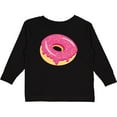 thumbnail image 3 of Inktastic Pink Donut with Sprinkles Boys or Girls Long Sleeve Toddler T-Shirt, 3 of 5