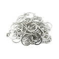 thumbnail image 6 of 50 Pieces 1''/25mm Metal with Chain Key Keychain Parts Open Jump & Connector for Car Organization, arts and crafts, DIY Jewelry, 6 of 9
