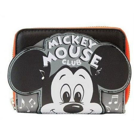 Disney 100 Mickey Mouse Club Zip Around Wallet