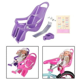 Doll Seat Children Gifts Accessories Doll Bike Seat for Girls Kids Pink Walmart