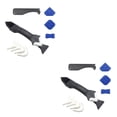 thumbnail image 2 of Speravity Kit de herramientas de calafateo Herramientas Sellador de silicona Acabado Herramienta hecha a mano Raspador de lechada Juego de removedor de Type1 NO1 Speravity CBP084295, 2 of 6