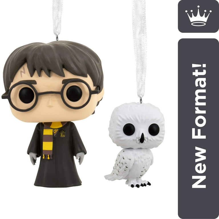Hallmark Harry Potter & Hedwig Funko POP! Mystery Ornaments Set of