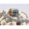 thumbnail image 5 of Stainless Steel Gay Lesbian Lgbt Tag Pendant Chain Necklace - Rainbow Pride---Product code 30434, 5 of 5