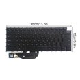 thumbnail image 4 of Seitruly Accesorio de repuesto para teclado de portátil, equipo fiable, accesorios de escritura, reemplazo de teclado retroiluminado para XPS15 9500 Cuadernos de escritura y cuadernos de bocetos, 4 of 5