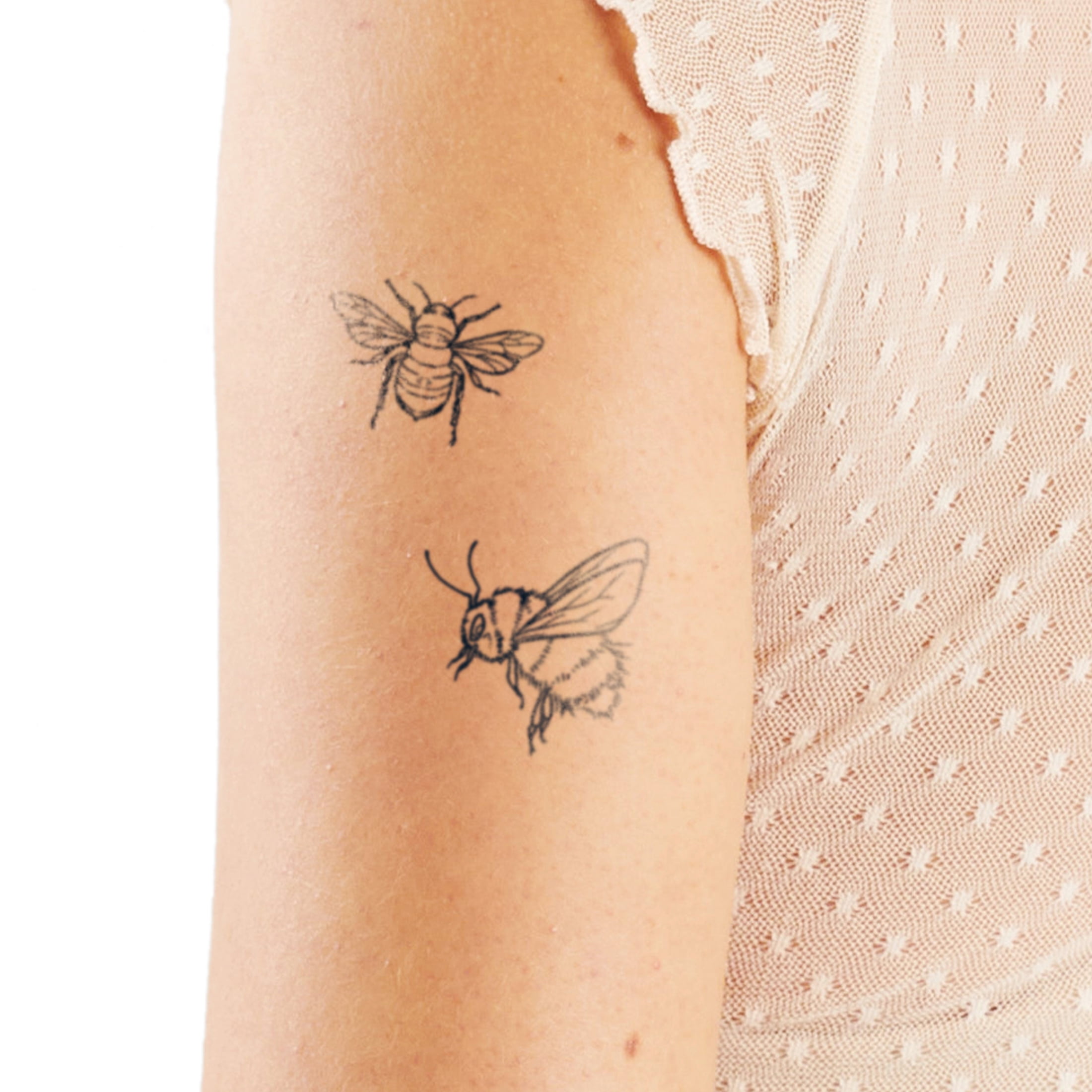 Vintage Bee Tattoos for a Timelessly Stylish Look  Certified Tattoo Studios