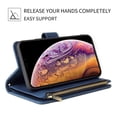 thumbnail image 2 of Premium Faux Leather Flip Wallet Case with Kickstand, Card Slot, & Wrist Strap for Xiaomi Redmi Note 12 Pro Plus, 11 Pro, 10 Pro, 9 Pro, 8 Pro, 7 Pro, & K30 Pro Poco M3 Pro., 2 of 5