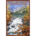 thumbnail image 2 of Art.com Rocky Mountain National Park, Colorado, Lake Scene Stretched Canvas Print Wall Art by Lantern Press, 16" x 24", 2 of 4
