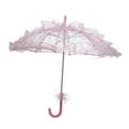thumbnail image 2 of Wxqbjtam Handmade Lace Umbrella Vintage Bridal Wedding Romantic Wedding Parasol for Party Pink, 2 of 7
