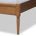 thumbnail image 6 of Baxton Studio Kassidy Classic and Traditional Walnut Brown Finished Wood Queen Size Platform Bed, 6 of 11