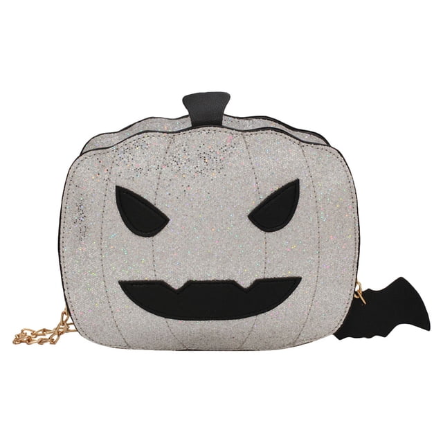 Sac à une Épaule pour Femmes Style Halloween Pochette de Rangement Sac Bandoulière Portable