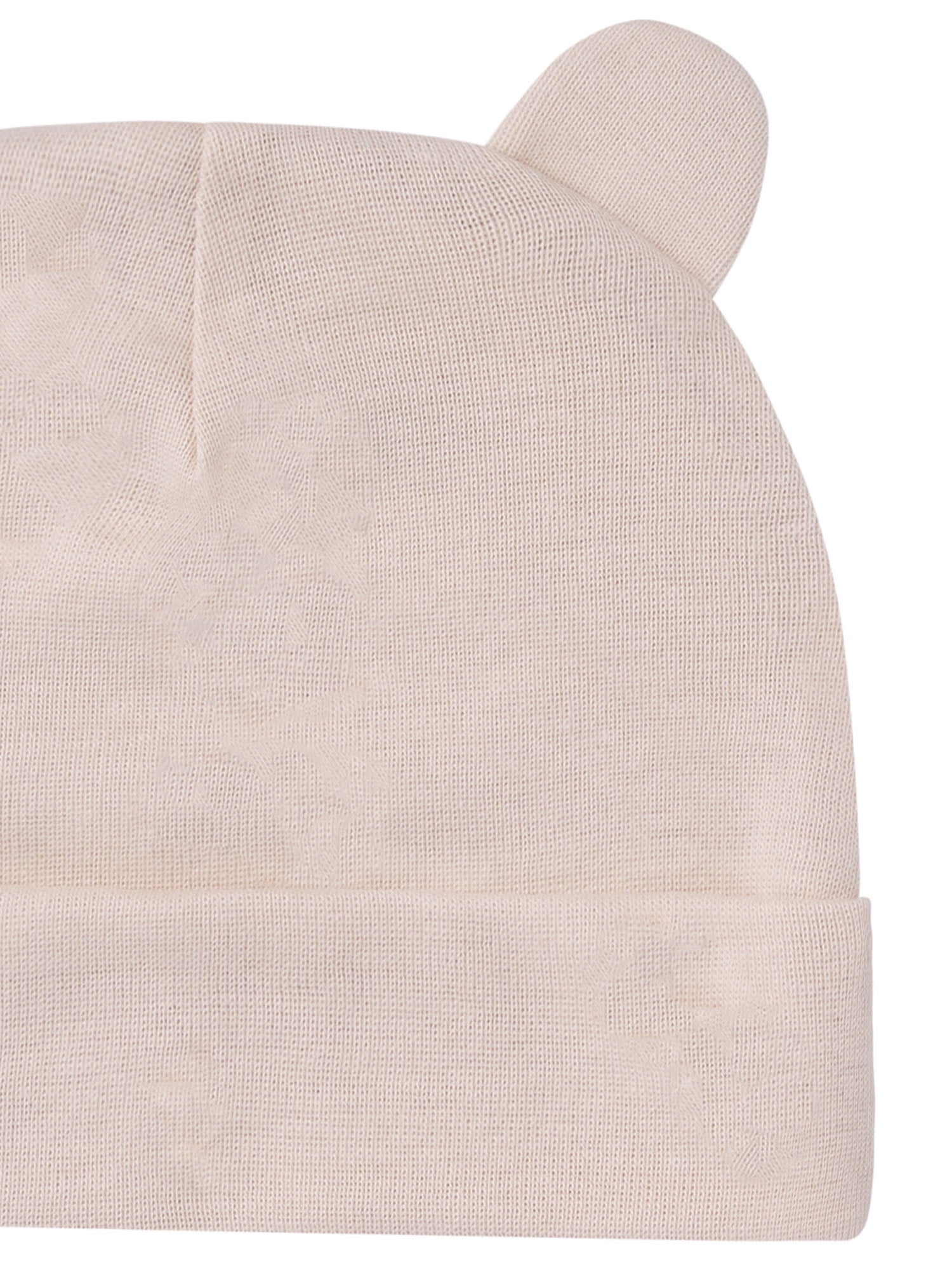 Gerber Baby Boy or Girl Neutral Cotton Caps with Ears, 3-Pack, Sizes Newborn - 0/6 Months