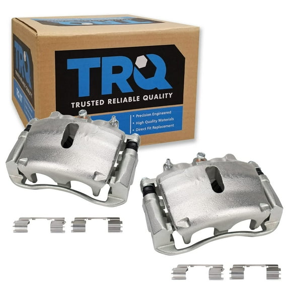 TRQ Front Brake Caliper Set Fits 2016-2017 Honda Accord CLA32398