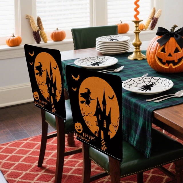 Ltdhehe Halloween Sofa Cover Stretchable Furniture Protector Scary Design Easy Fit Couch Slipcover For Holiday