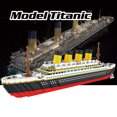 thumbnail image 1 of 9913 Modelo Titanic Atomic Building Blocks Kit 3800pcs Juguete de regalo, 1 of 4