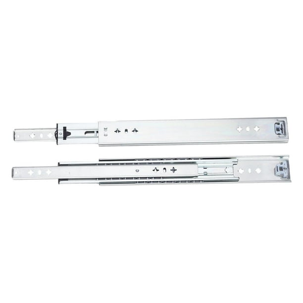 2 piezas de deslizamiento de cajón de resistencia 350 mm 14 pulg 53 mm Corredores de carga de 120 kg extendidos se la la adaptaciónción a accesorios Sharpla Diapositivas del cajón
