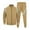 Khaki, variant on Dovford Men's Tracksuits Sweatsuits for Men Sweat Track Suits 2 Piece Casual Athletic Jogging Warm Up Full Zip Sets