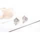 thumbnail image 4 of Pendientes de plata de ley 925 Yashi corazón perfecto, 4 of 5