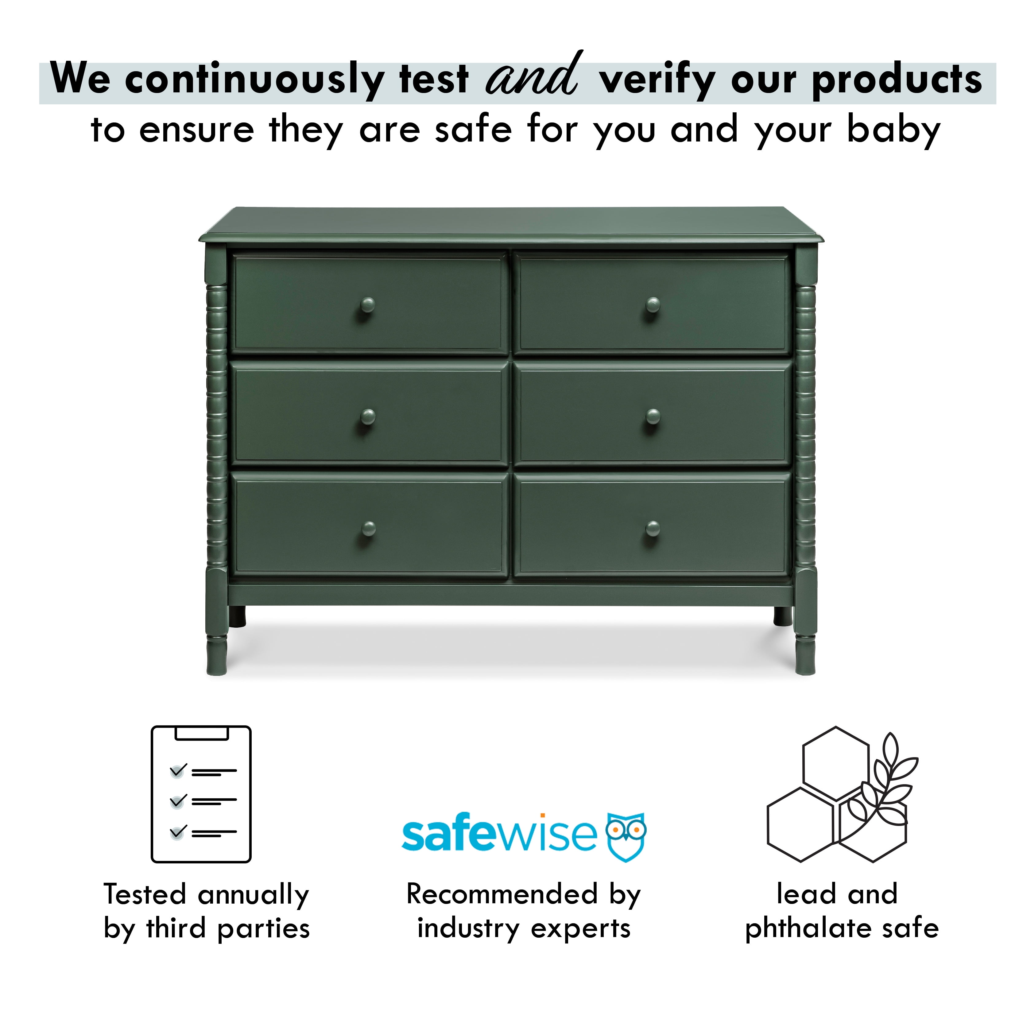 Davinci Jenny Lind Spindle 6-Drawer Dresser Kenya | Ubuy Davinci Jenny Lind Spindle 6-Drawer Dresser Kenya | Ubuy