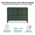 thumbnail image 3 of Davinci Jenny Lind Spindle 6-Drawer Dresser, 3 of 6