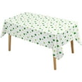 thumbnail image 6 of Waterproof St Patricks Day Tablecloth Rectangle, 60 x 84 Inch - Washable Shamrock Fabric Table Cloth for Spring and Outdoor Use, 6 of 6