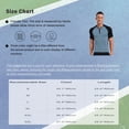 thumbnail image 7 of inhzoy Mens Running Top Workout Quick Dry T-shirts Base Layer Top Gym Sports Compression Shirts Blue XL, 7 of 7