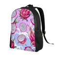 thumbnail image 2 of Cauagu Dragon Fruit Print Backpacks,Travel Daypack Casual Laptop Backpack Bookbag Fits 15 Inch Computer for Men Women, 2 of 8