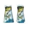 thumbnail image 7 of Sikiie Largemouth Bass jumps out of water Print Women's Sleeveless Dress with Pockets Round Neck Sundress, Suitable for Daily, Office, Vacation Summer Wear, 7 of 7
