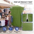 thumbnail image 5 of EAGLE PEAK 4 ft x 4 ft Pop-up Changing Room Outdoor Canopy, Portable, 5 of 10