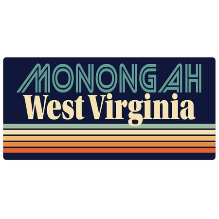 

Monongah West Virginia 5 x 2.5-Inch Fridge Magnet Retro Design