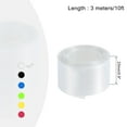 thumbnail image 2 of Unique Bargains 23mm Flat 10ft Clear PVC Heat Shrink Tube Wraps Battery Wrap for Big Battery Pack, 2 of 5