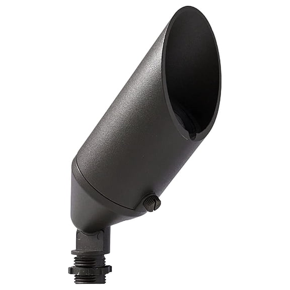 PRO-Trade Outdoor Spotlights - Premium Outdoor Landscape Lighting for Driveways, Security, and Landscaping - Adjustable, Waterproof, Weatherproof, Wired Cast Aluminum Metal LED Area Lights (Bronze)