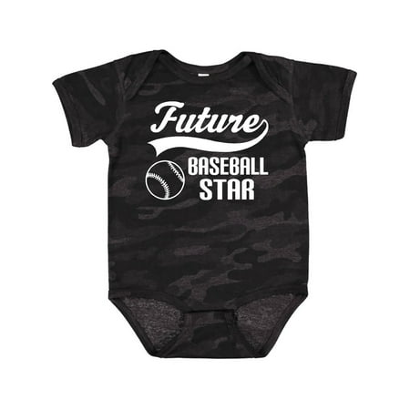 

Inktastic Future Baseball Star Gift Baby Boy Bodysuit