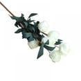 thumbnail image 2 of 1PC Artificial Rose Flowers Long Stem Fake Silk Roses for DIY Wedding Bouquet Table Centerpiece Home Decor, 2 of 5