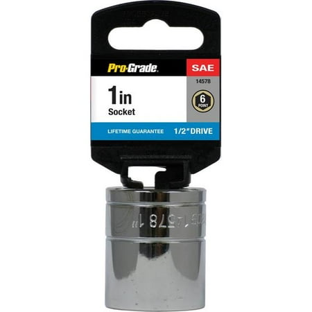

Pro-Grade 14578 0.5 Drive x 1 in. 6 Point Socket